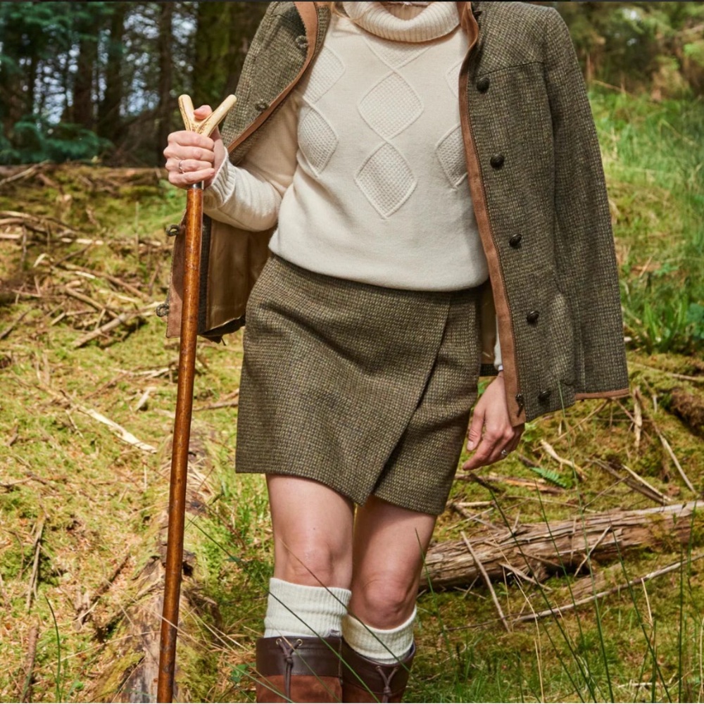 Chic Tweed Skirt from Dubarry